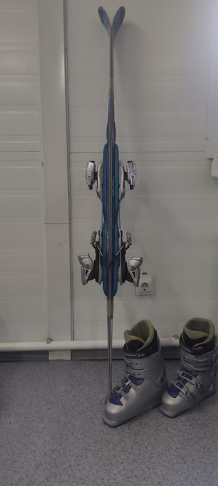 Горный лыжи и обувь размер 40-41