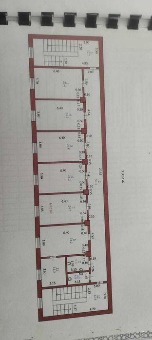 Сдам офисные кабинеты на 3 этаже административного здания.