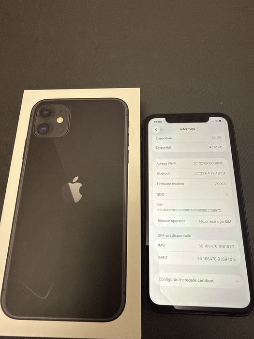 Iphone 11 64GB in stare impecabila