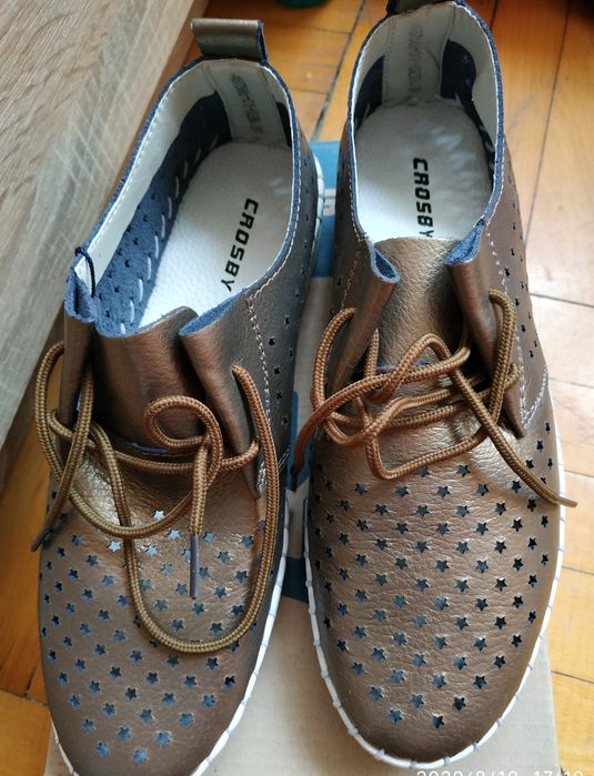 Adidasi piele - vara