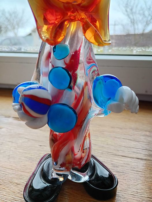 Klown din sticla de murano