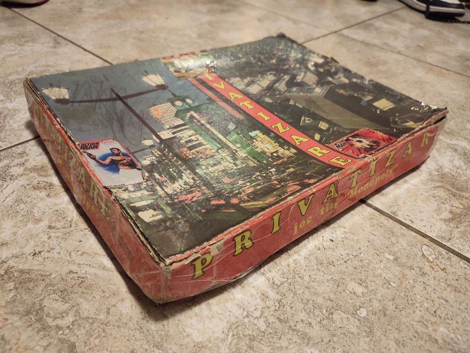 Joc vechi vintage PRIVATIZARE un MONOPOLY din anii '90