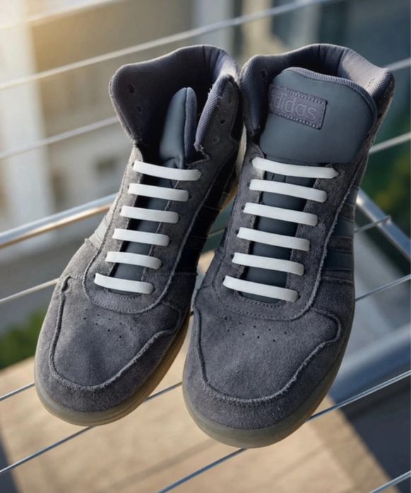 Ghete piele intoarsa Adidas