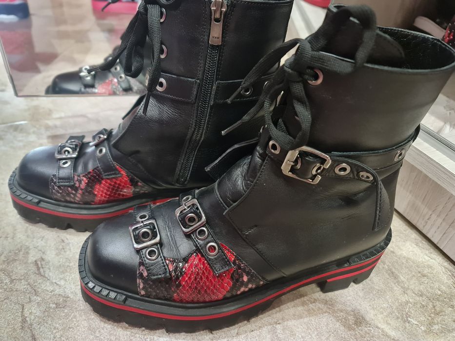 Дамски боти естествена кожа