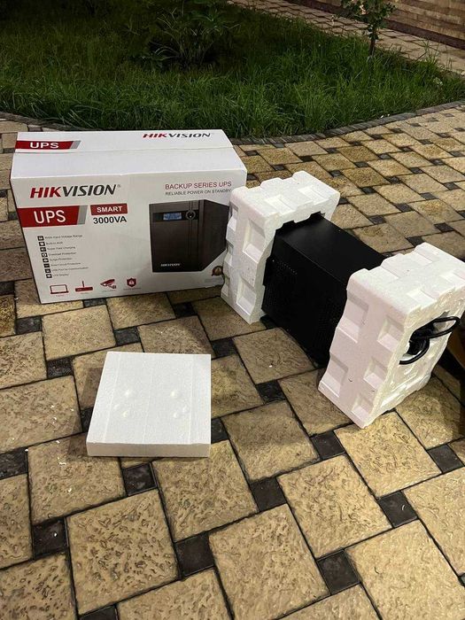 Hikvision UPS Smart 3000VA новый, не использовался, с чеком