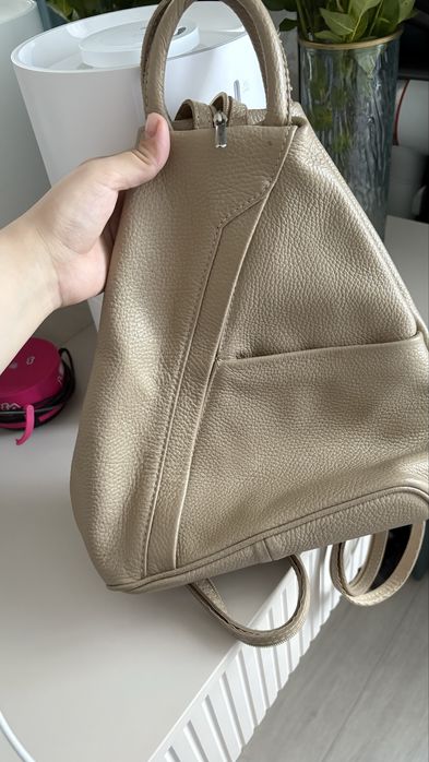 Сумка-рюкзак кожа Италия