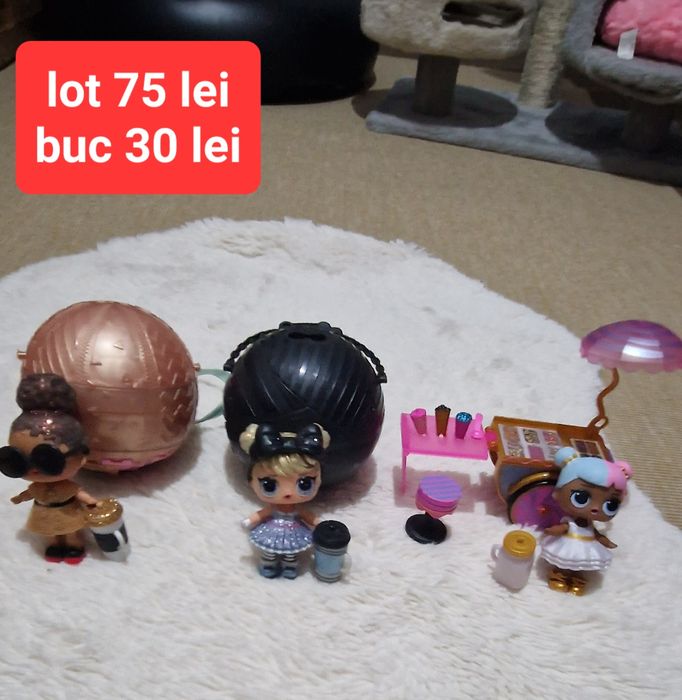 Jucării pentru fetițe.