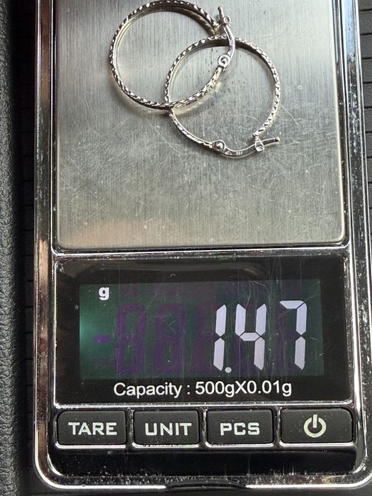 Обеци 18к, 750 проба