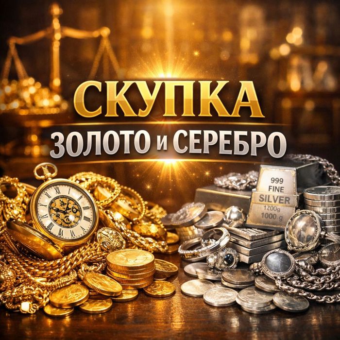 Принимаем золото серебро