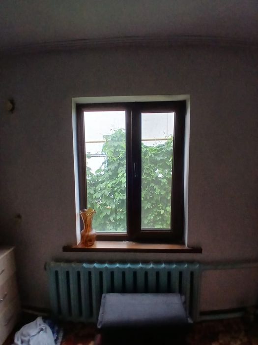 Продам окна б/у коричневые