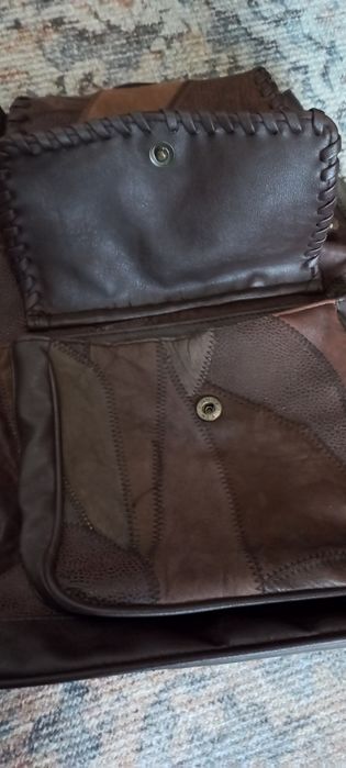 Дамска чанта/раница - естествена кожа