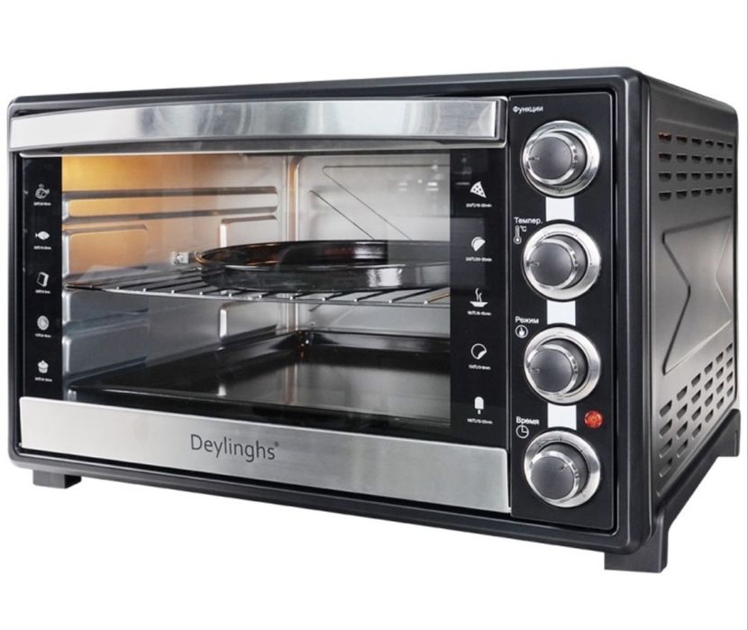 Настольная электропечь Deylinghs HD-60L01 черный.