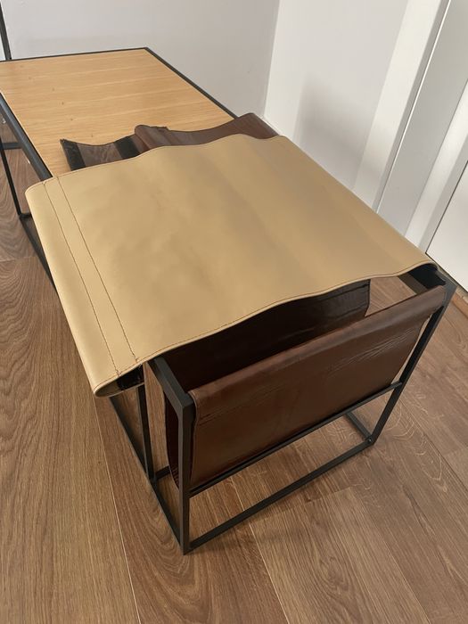 Măsuță cafea din stejar învechit