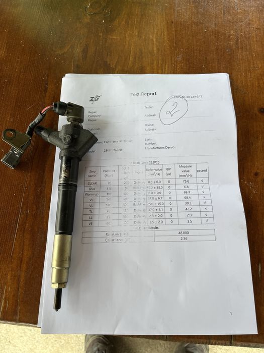 Дюзи Лексус is220 проверени