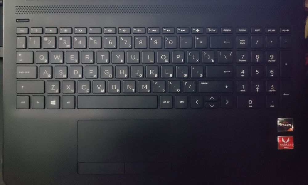 Ноутбук hp RYZEN 5