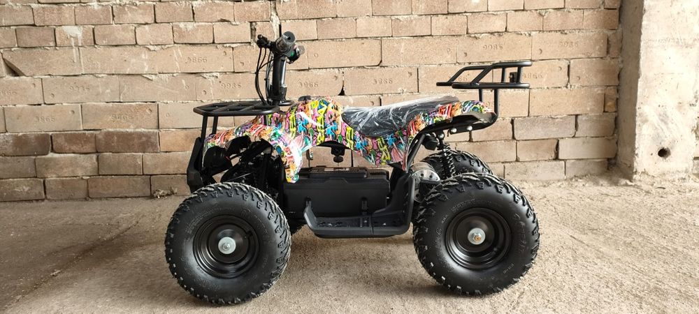 Atv Quad adus din Germania NOU electric de 1000w 48v roti pe 6 inch