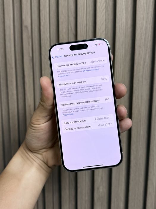 iPhone 15 Pro 256GB EAC 86%