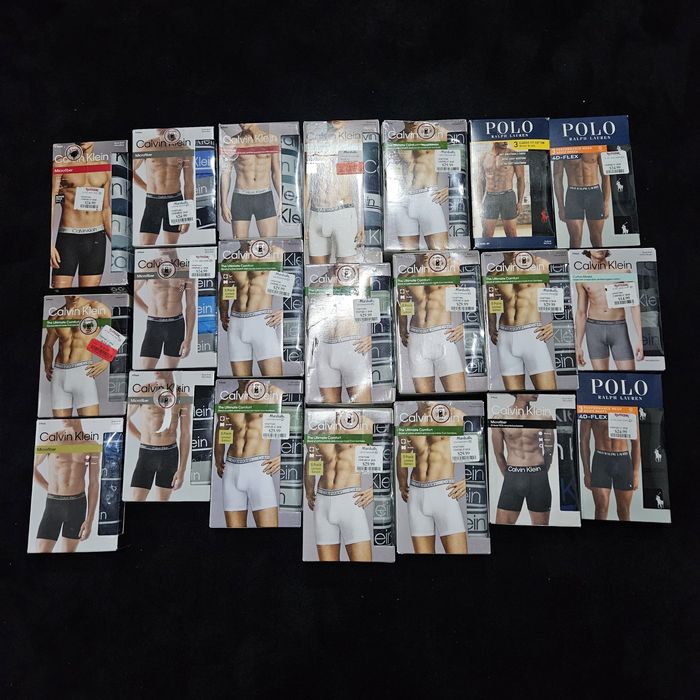 Boxeri Calvin Klein si Ralph Lauren