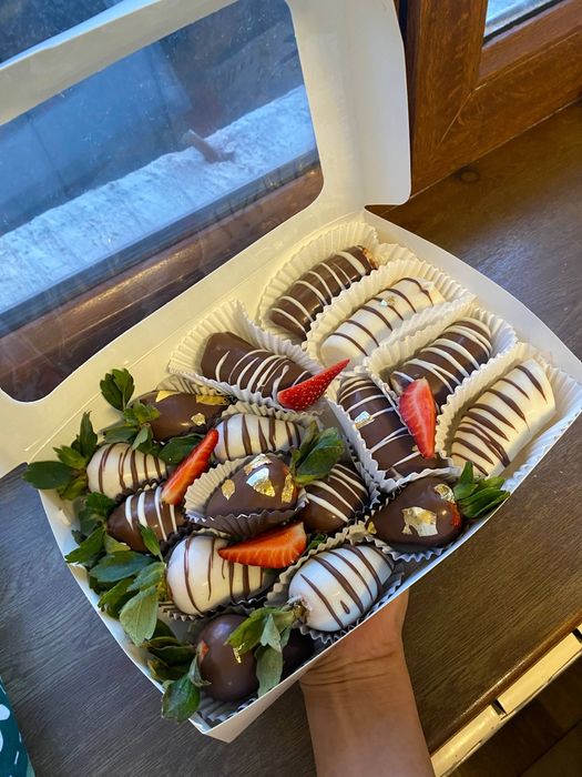 Клубника в шоколаде