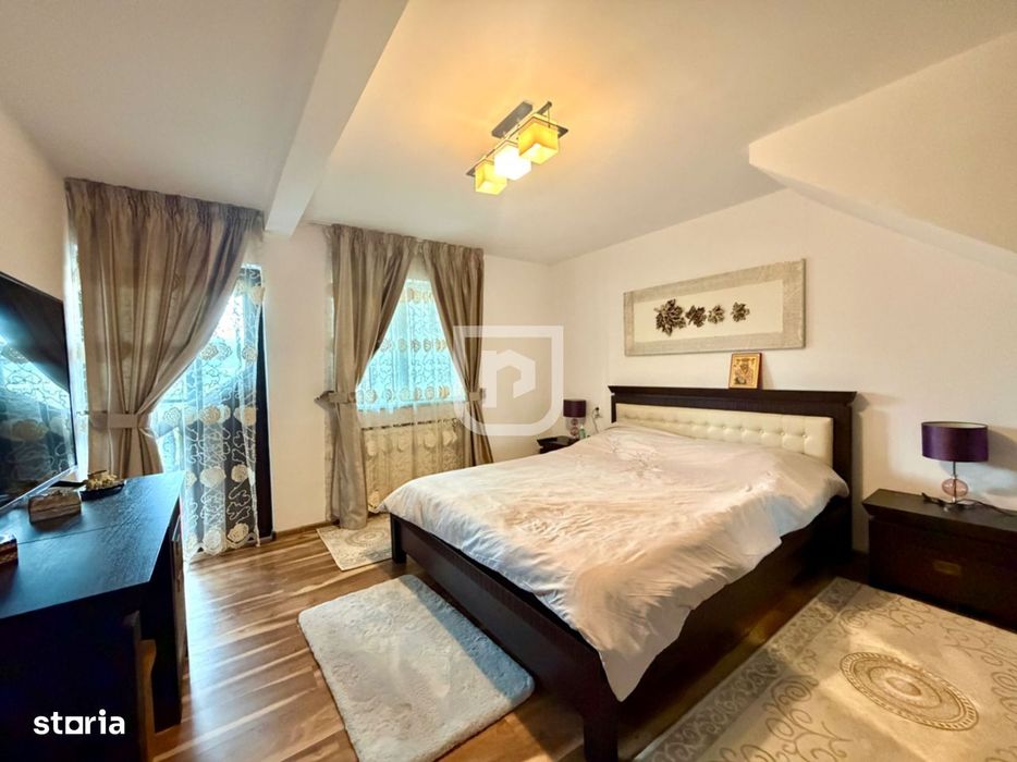 Triplex LUX în centrul Frasin – complet mobilat