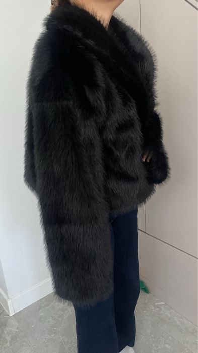 эко шуба короткая