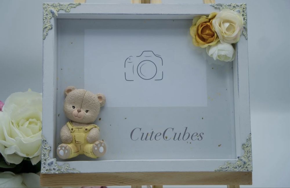 Рамка за снимка , ръчна изработка , декорация за детска стая