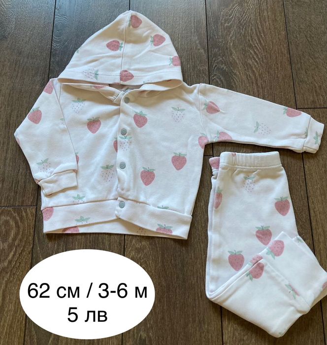 Лот дрехи за момиче 62 см