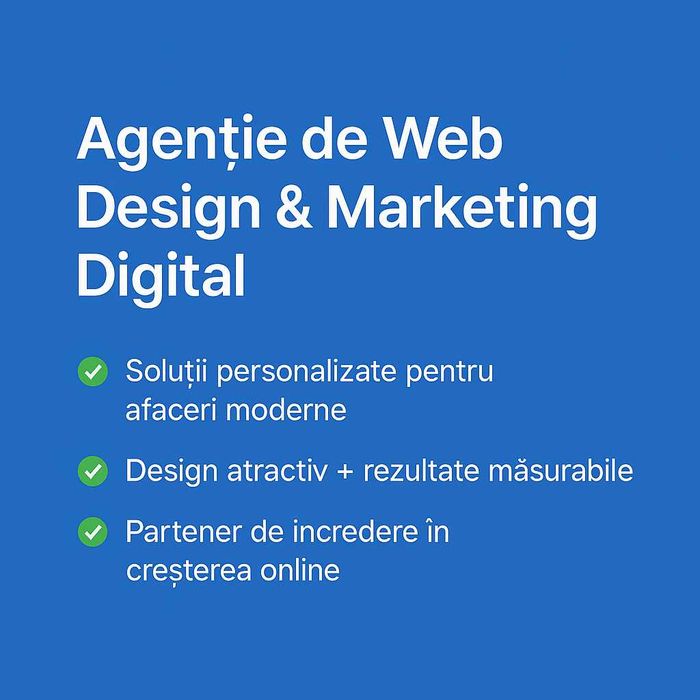 Creare website, magazine online, website prezentare, prezenta online