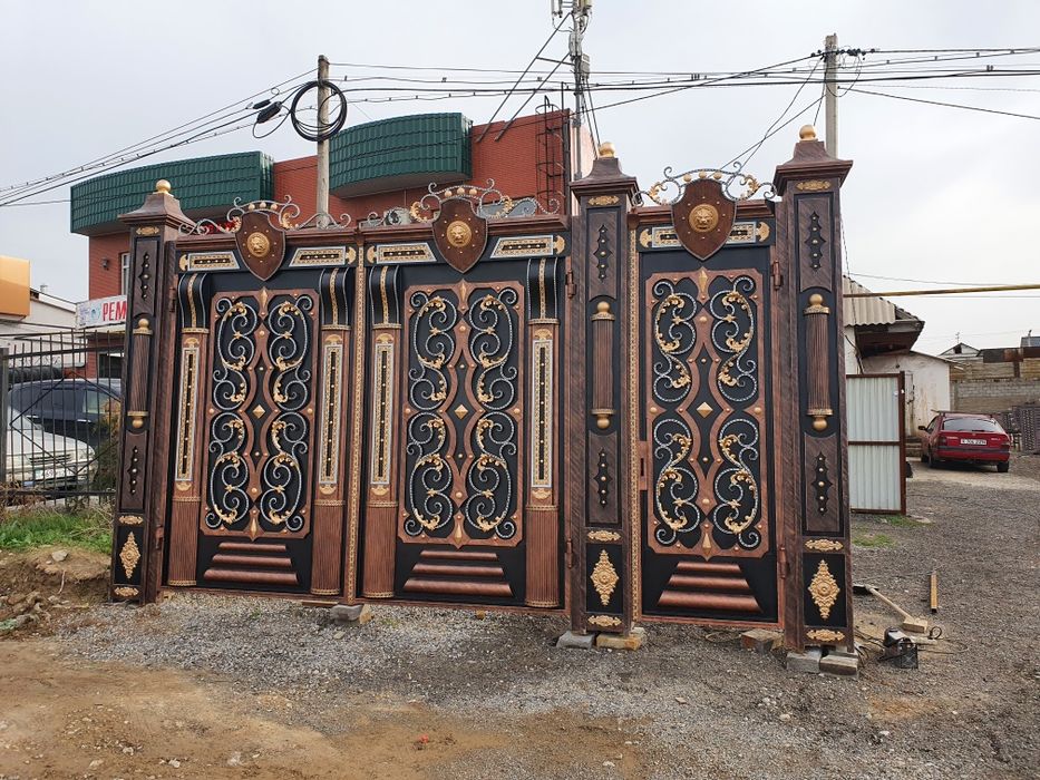 Покраска, рестоврация ворот.