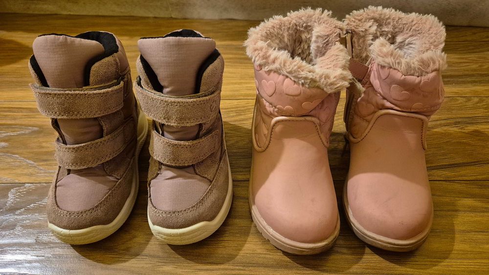 2 чифта детски зимни обувки Ecco & Majoral