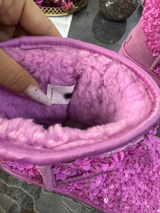 UGG Classic Mini Chunky Sequin.