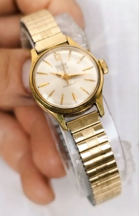 Ceas de damă vintage Britix mecanic, 17 Rubine, anii 1960.