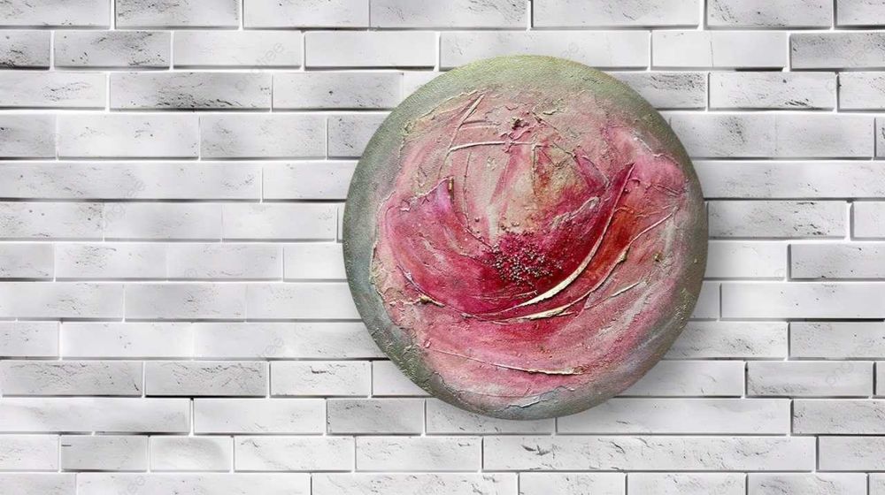 Интерьерная картина круглая 30 см