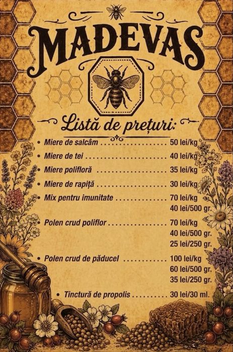 Produse apicole naturale