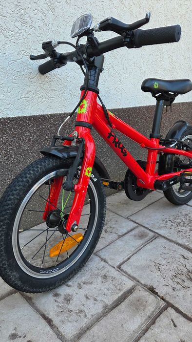 Bicicleta Frog Bikes Copii 3-5 ani 14" Premium Ultra-Light (similar Woom 2)  - Cel mai bun pret
