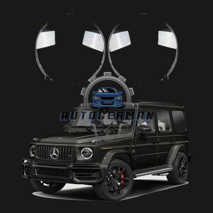 Капаци фарове Mercedes-Benz G-Class G63 G55 464 (21-23) стъкло фар крушки Мерцедес-Бенз Г-Клас Г63 464 Г55 xenon