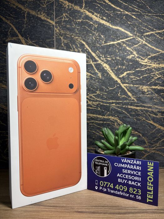 Iphone 17 Pro Max/256 GB/Garantie 2Ani Centrul de Telefoane/Rate