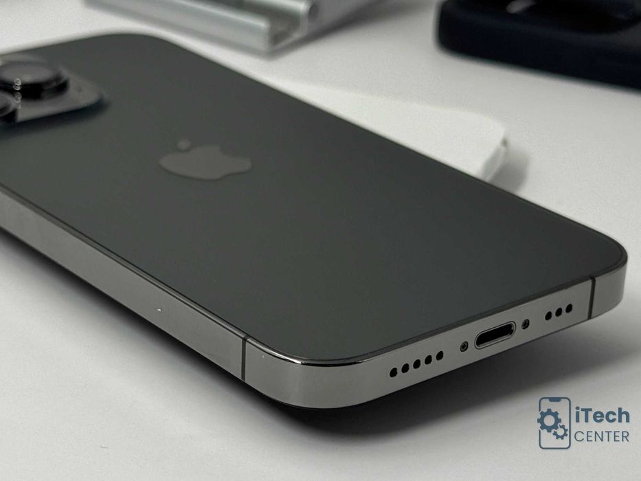 iPhone 13 Pro, 128GB, Graphite, 100% батерия, КАТО НОВ, ГАРАНЦИЯ!