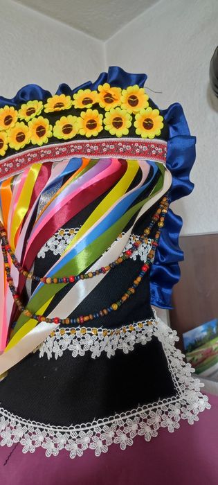 Кукерска маска, гугла капашон,, ръчна изработка, уникат, Сурва, Кукерл