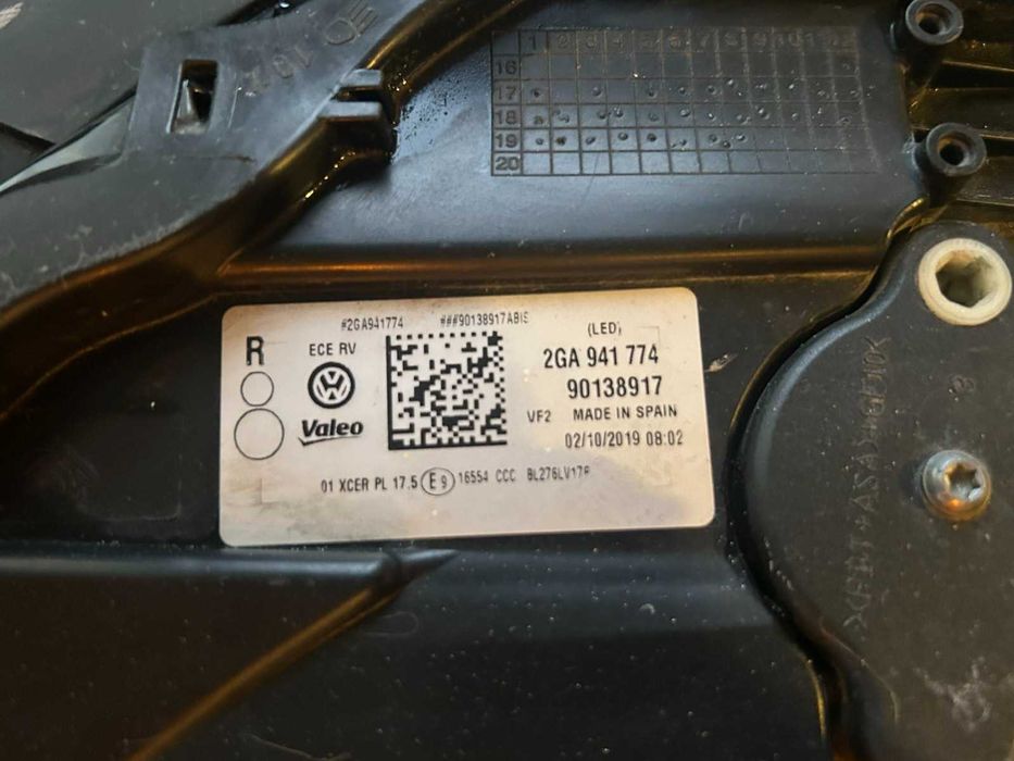 фар десен Volkswagen T-roc full Led  2017-2025 година. #034v.