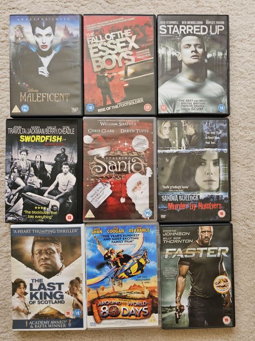 Оригинални  DVD на Английски език от лична колекция