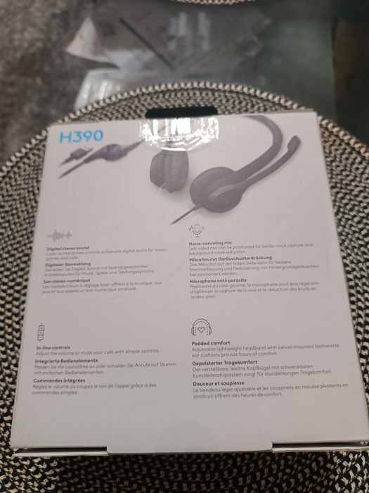 Слушалки Logitech h390