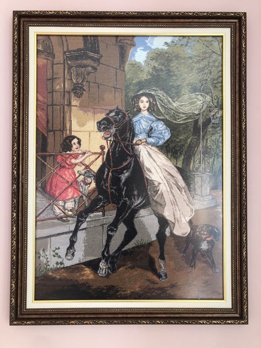 Гоблен " Ездачката "