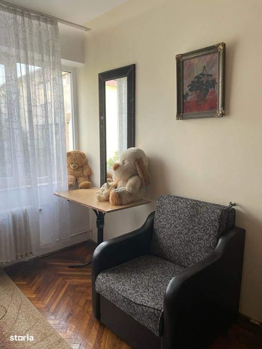 Garsoniera Exercițiu /Traian, etaj 2, mobilata