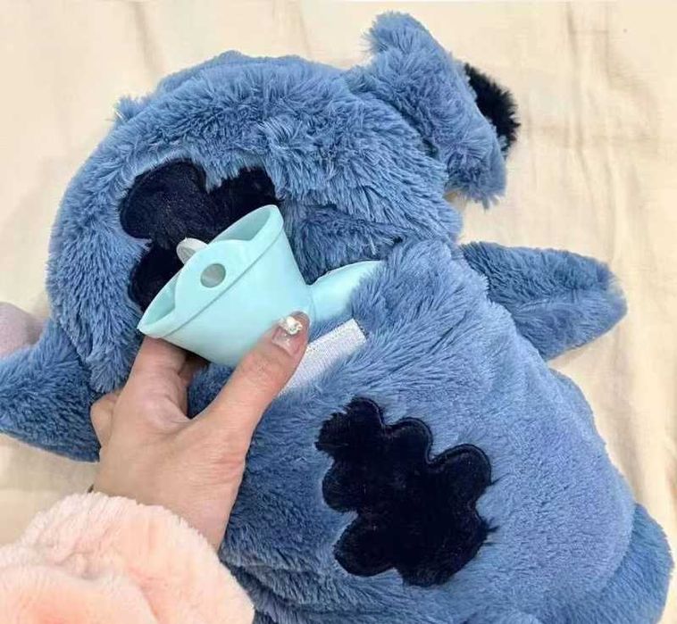 Термо плюшена играчка Стич при колики или менструални болки