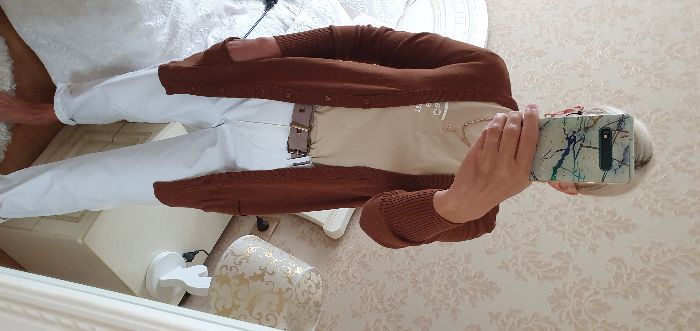 Новое теплое пончо