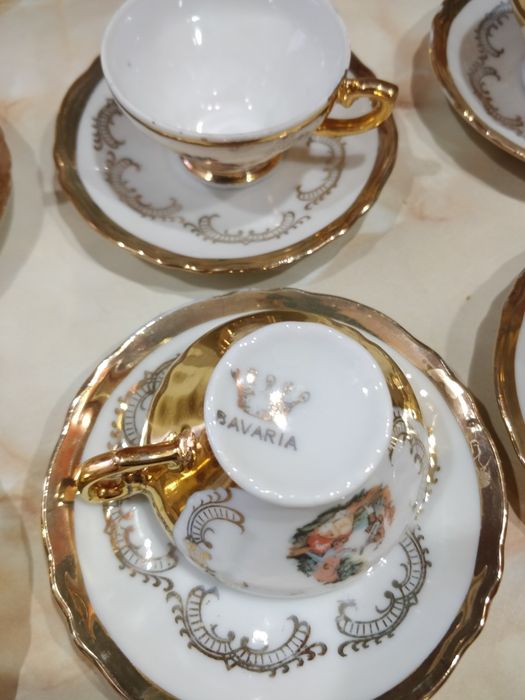 Порцеланов Позлатен сервиз Bavaria