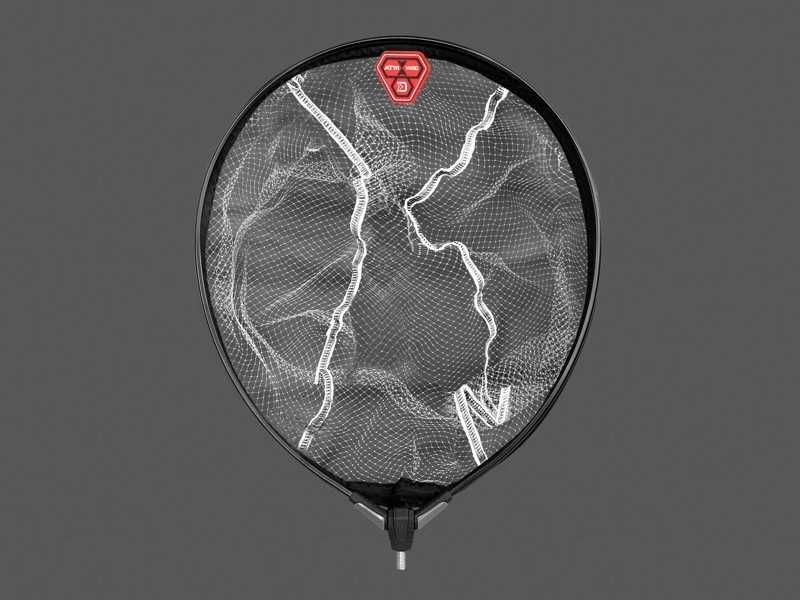 Cap minciog reglabil,plasa nylon ATM Floaty NYLO VARIO 50x40cm-Delphin