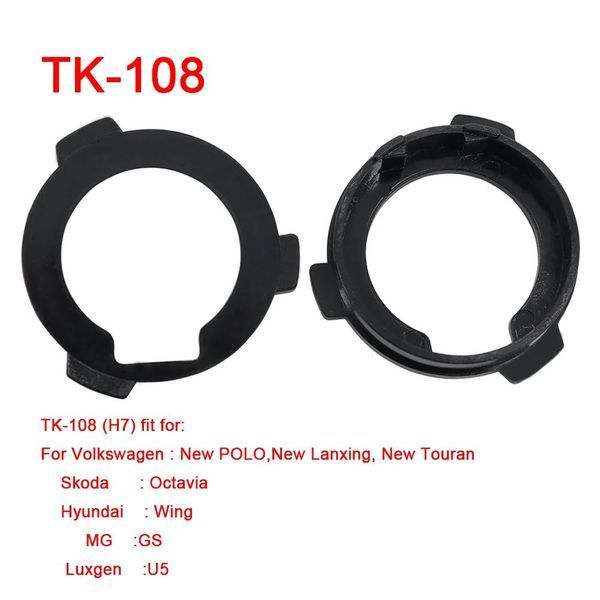 База/адаптер ТК-108/ 2бр. H7 LED преходник/основа за държач на фарове