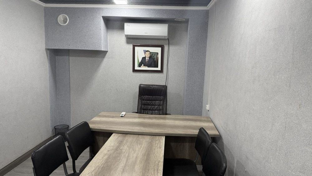 Недорогой  Офис с мебелью  на м. Хамза